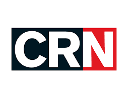CRN Logo with letters CRN, C and R in white on black, N in white on red.