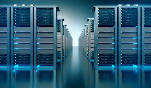 original_680300512-300x175 Rows of modern server racks in a high-tech data center.