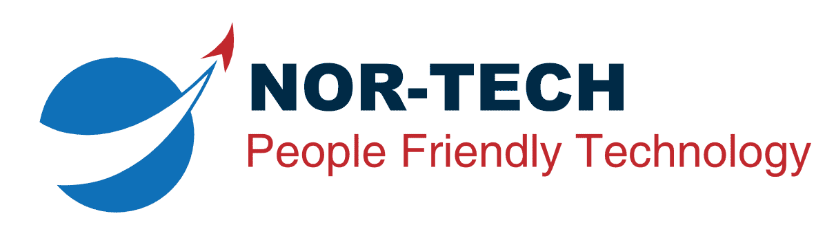 Nor-Tech logo with tagline and arrow graphic. Nor-Tech logo with tagline and arrow graphic.