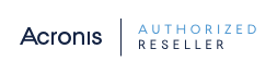 Acronis Authorized Reseller logo.