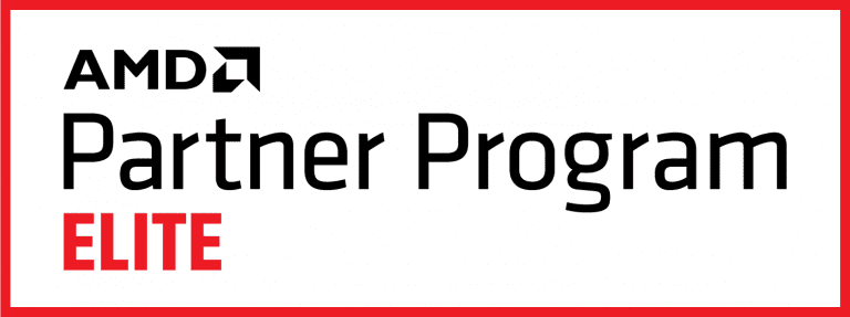AMD Partner Program Elite logo.