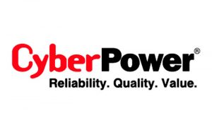 CyberPower logo with reliability, quality, value text.