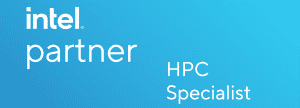 Intel Partner HPC Specialist certification badge. Intel Partner HPC Specialist certification badge.