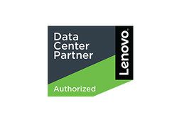 Lenovo Data Center Partner Authorized badge.