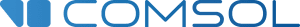 COMSOL logo in blue and black colors.