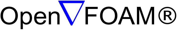 OpenFOAM logo with blue delta symbol.