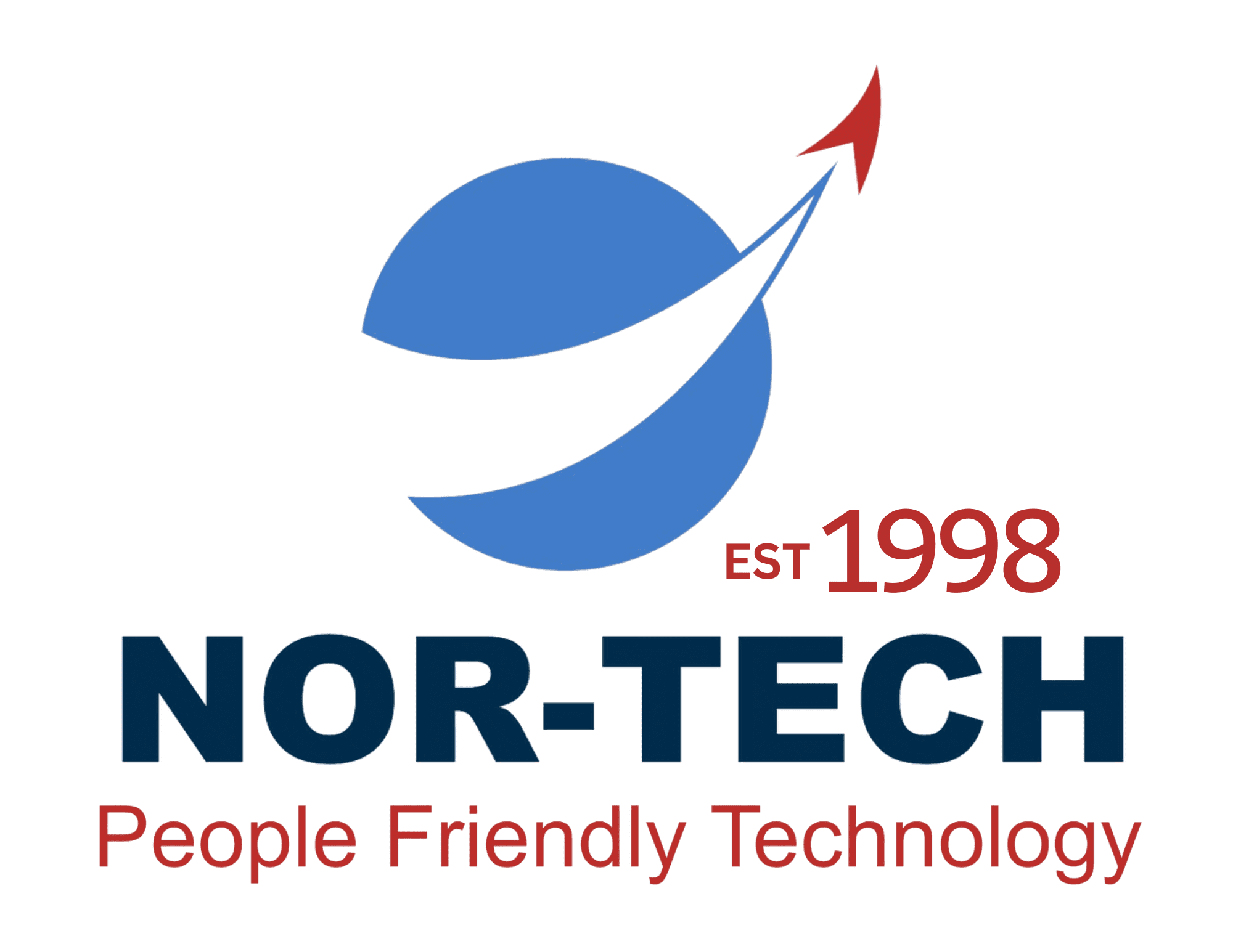 6894bac41c83f_New Logo 12-27-23 Logo of Nor-Tech, established in 1998, with a tech-inspired design.