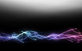 Colorful light waves on dark background. Colorful light waves on dark background.