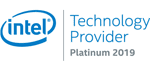 Intel Technology Provider Platinum 2019 badge.