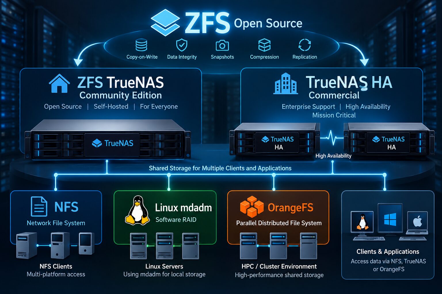 Open Source Storage Options from Nor-Tech