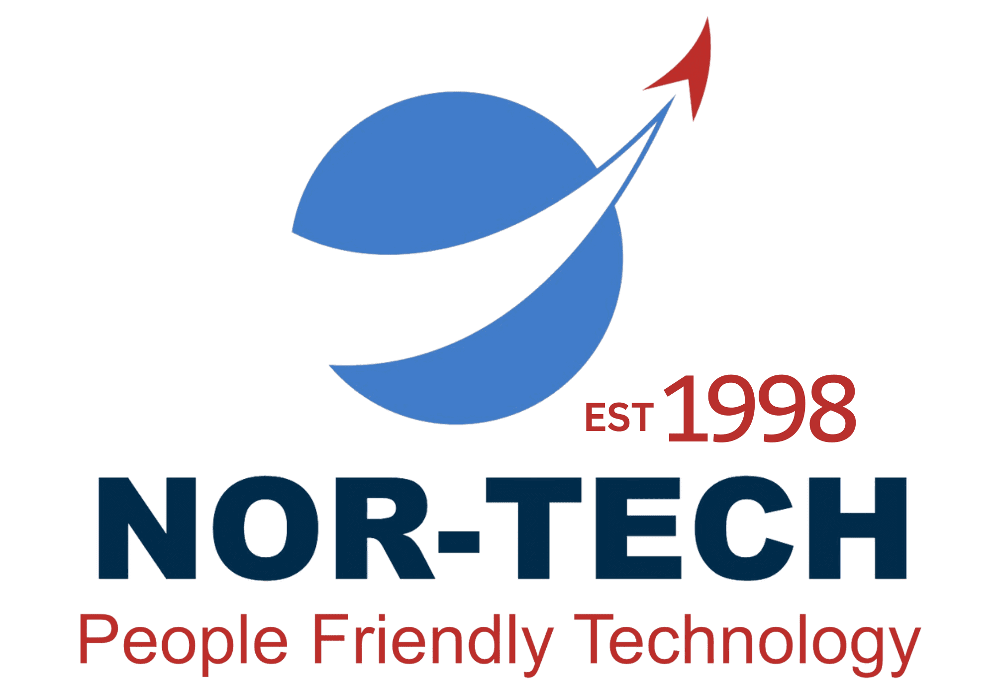 Logo of Nor-Tech, established in 1998, with a tech-inspired design.