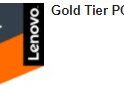 Lenovo Gold Tier PC Repair label.