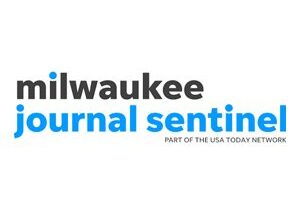 Logo of Milwaukee Journal Sentinel newspaper.
