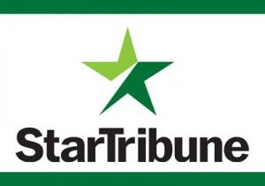 Star Tribune logo with green star and bold text.