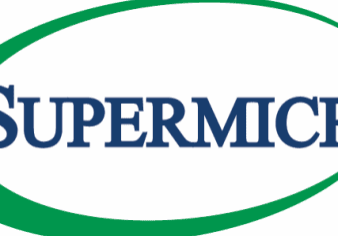 Supermice logo with green oval border.